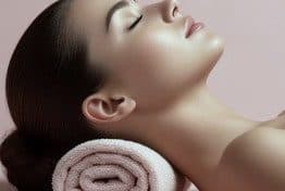 Relaxing massage — illustrative AI-generated demo image