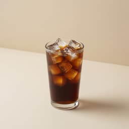 Cold brew poured over ice