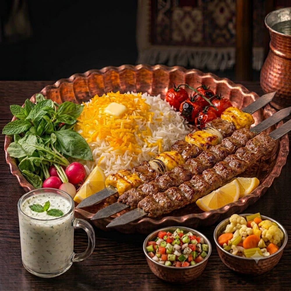 کیترینگ — تصویر نمونهٔ تولیدشده با هوش مصنوعی